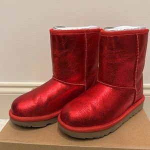 Kids UGG Classic ll Metallic Sparkle Boots